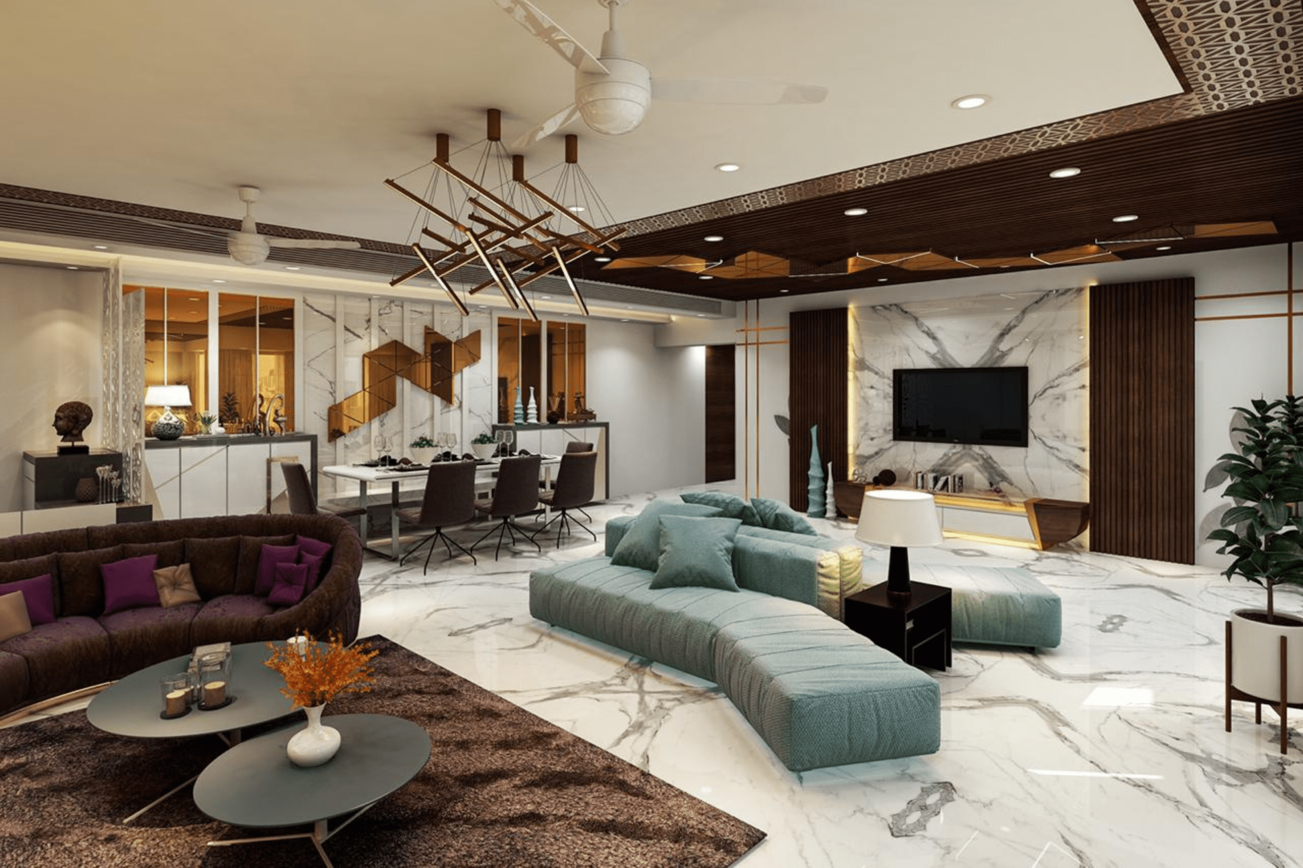 Modern modular kitchen interior design project in Bangalore
