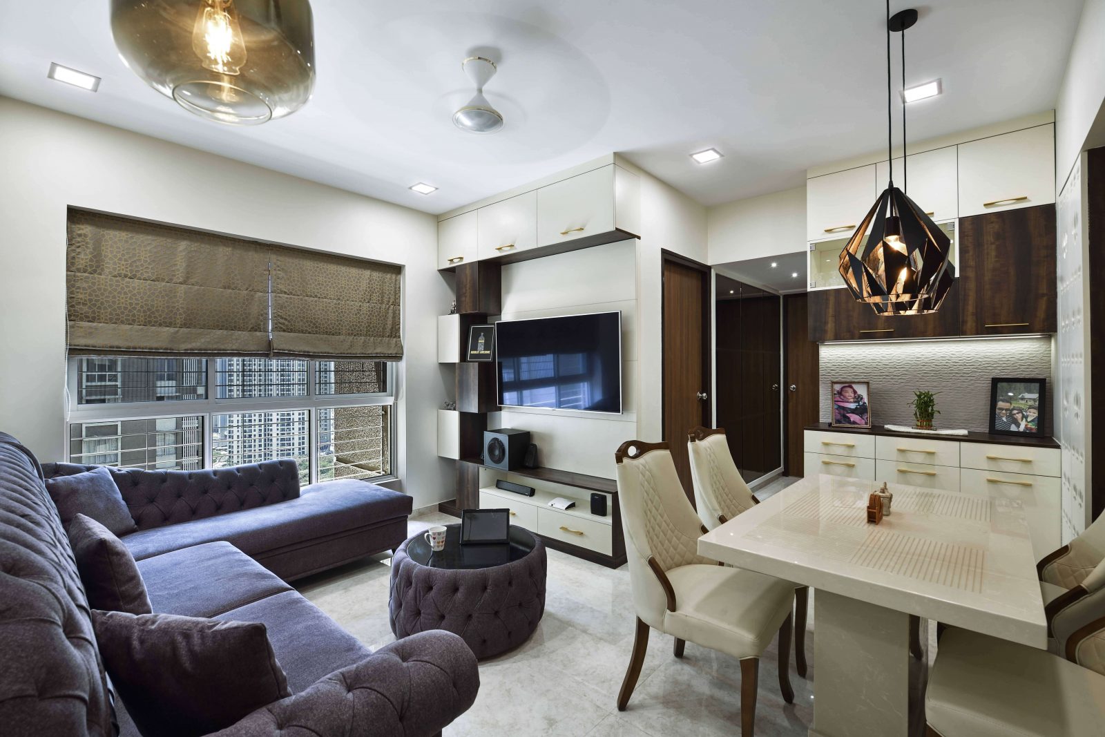 Modern modular kitchen interior design project in Bangalore